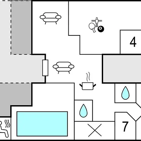 Amazing In With Sauna Romo